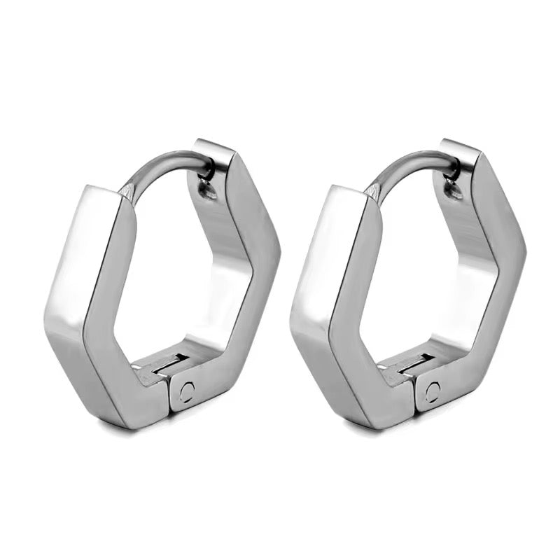 Hexagon Earring Set (02121)