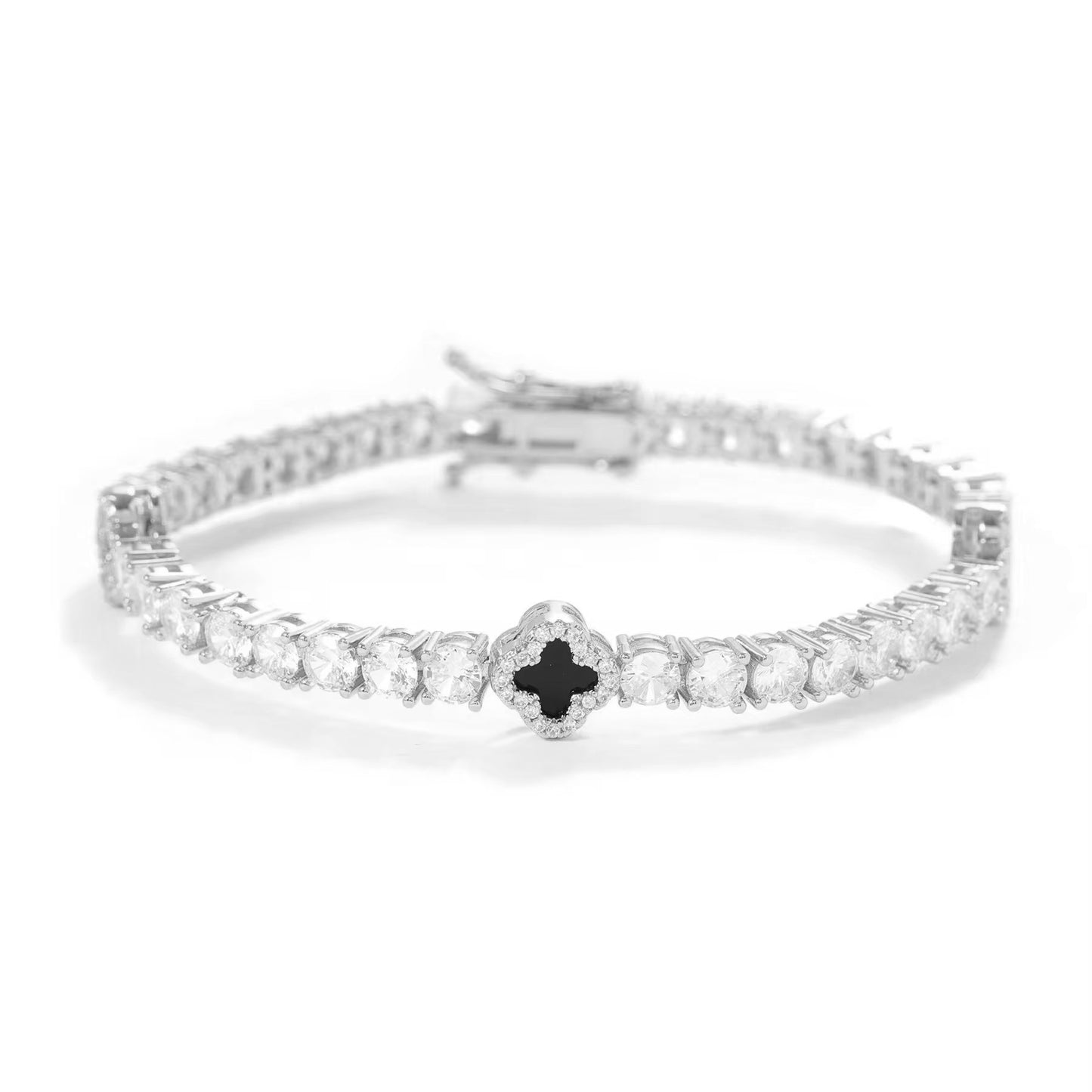 Clover Tennis Bracelet
