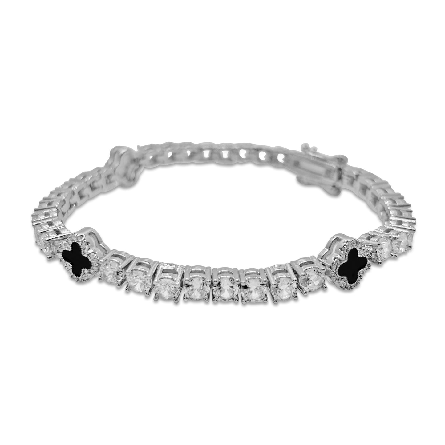 Clover Tennis Bracelet