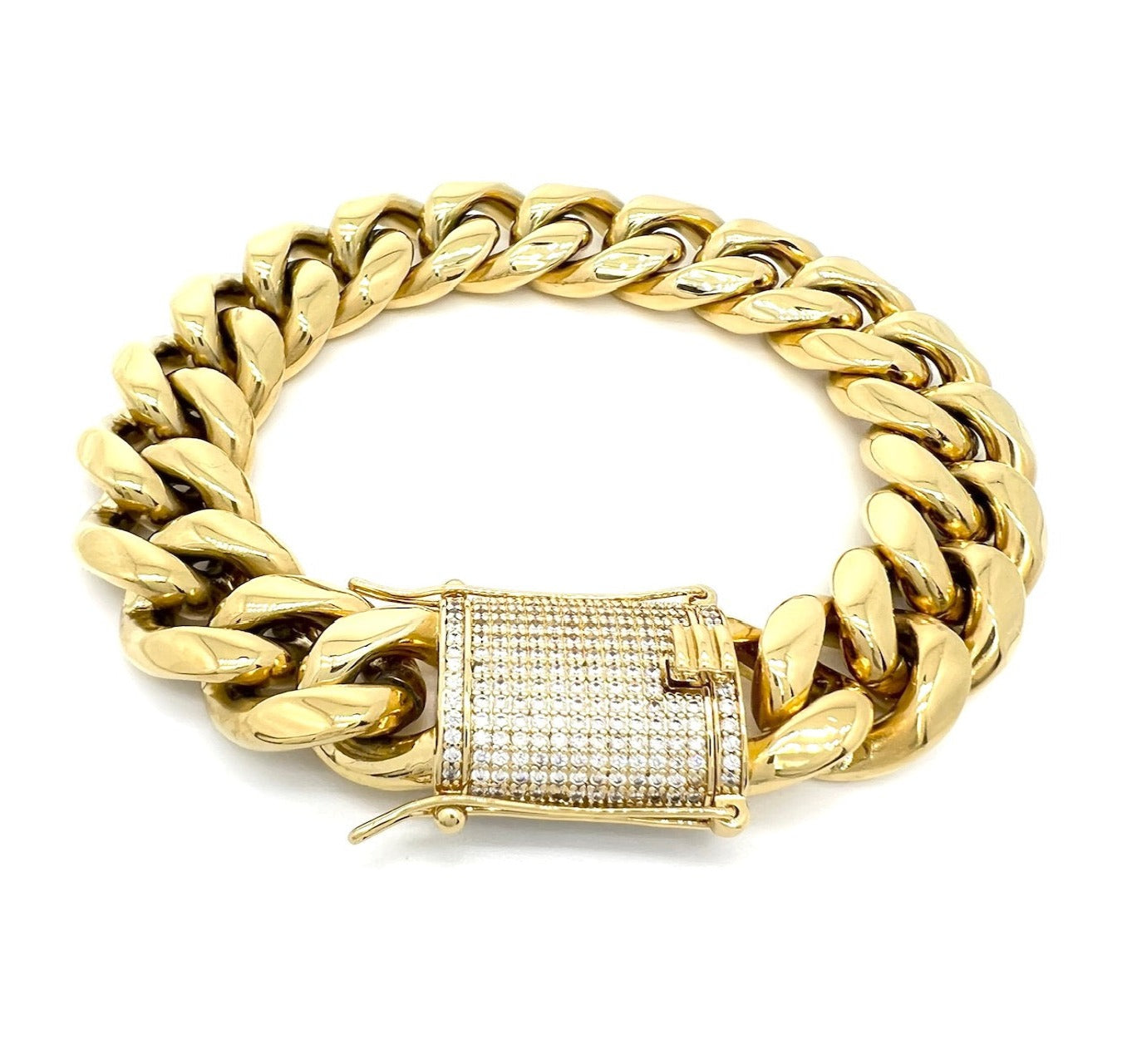 Pulsera Cubana- 16mm (02088)
