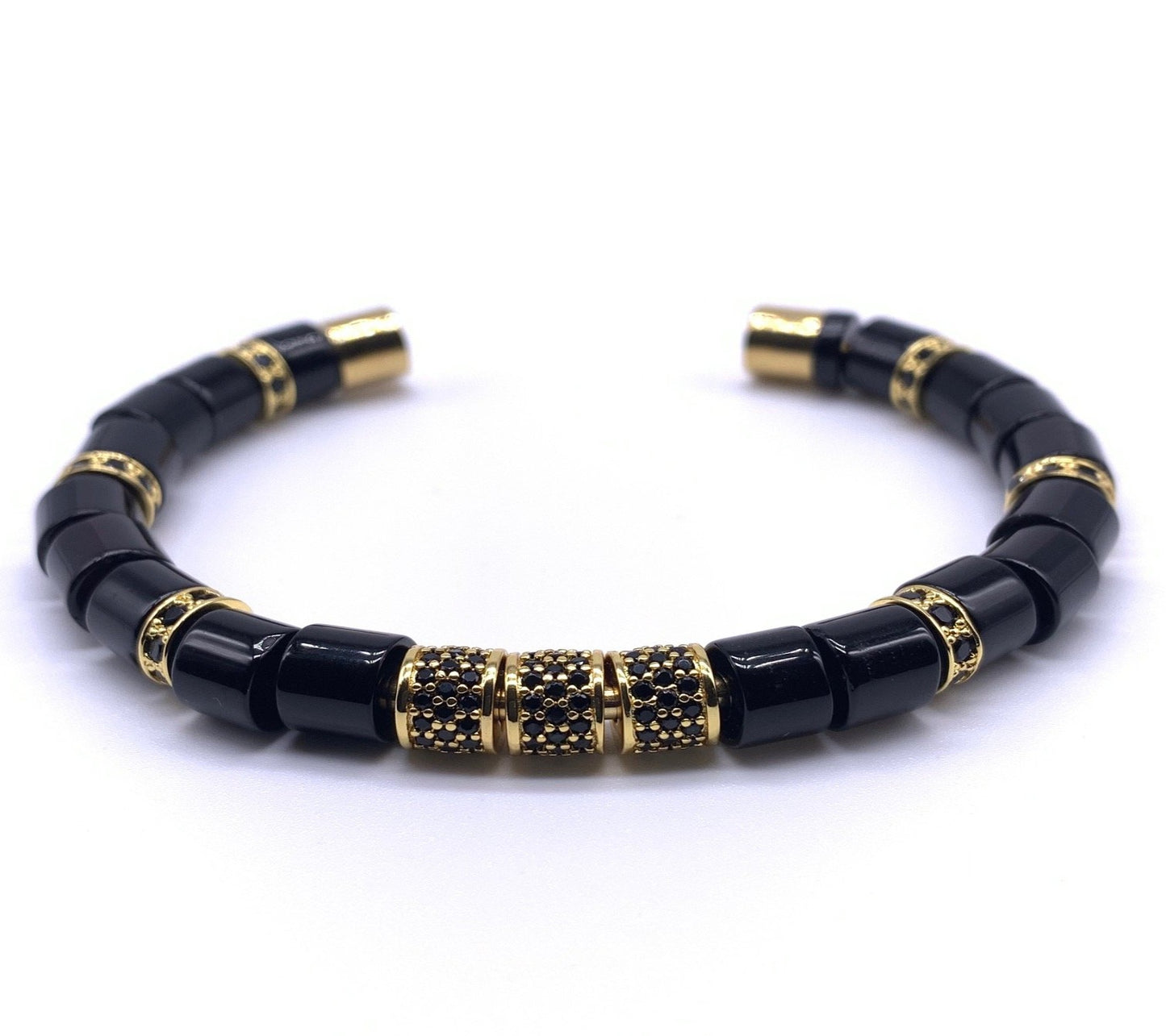 Brazalete de Caballero - Obsidiana (02026)