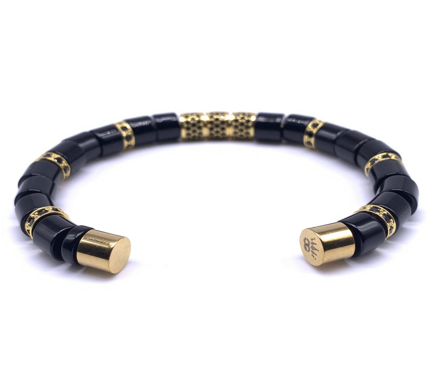 Brazalete de Caballero - Obsidiana (02026)