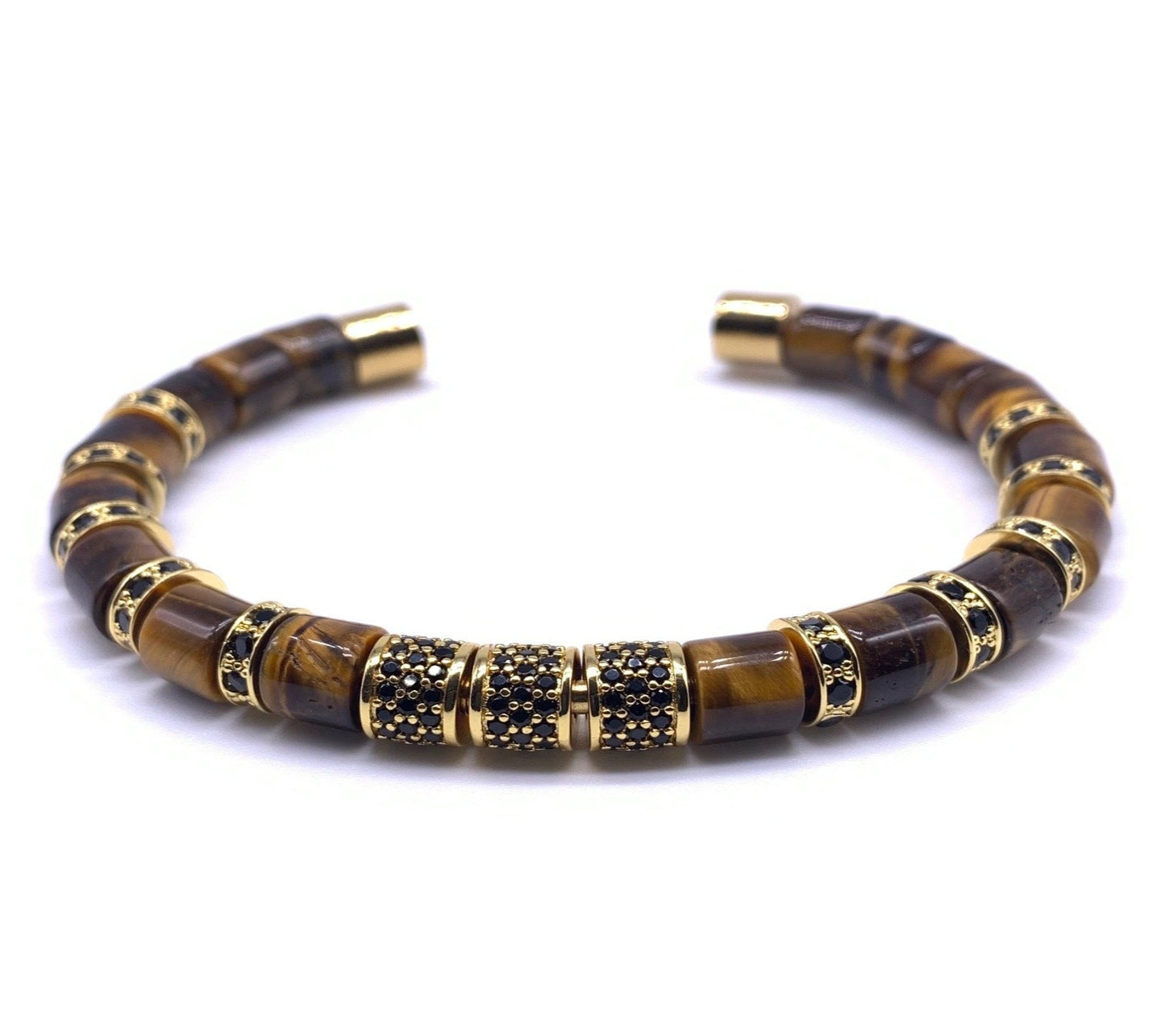 Brazalete de Caballero - Ojo de Tigre (02027)