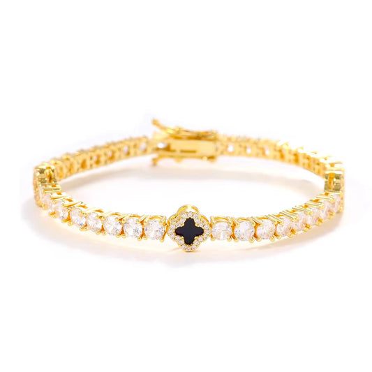 Clover Tennis Bracelet