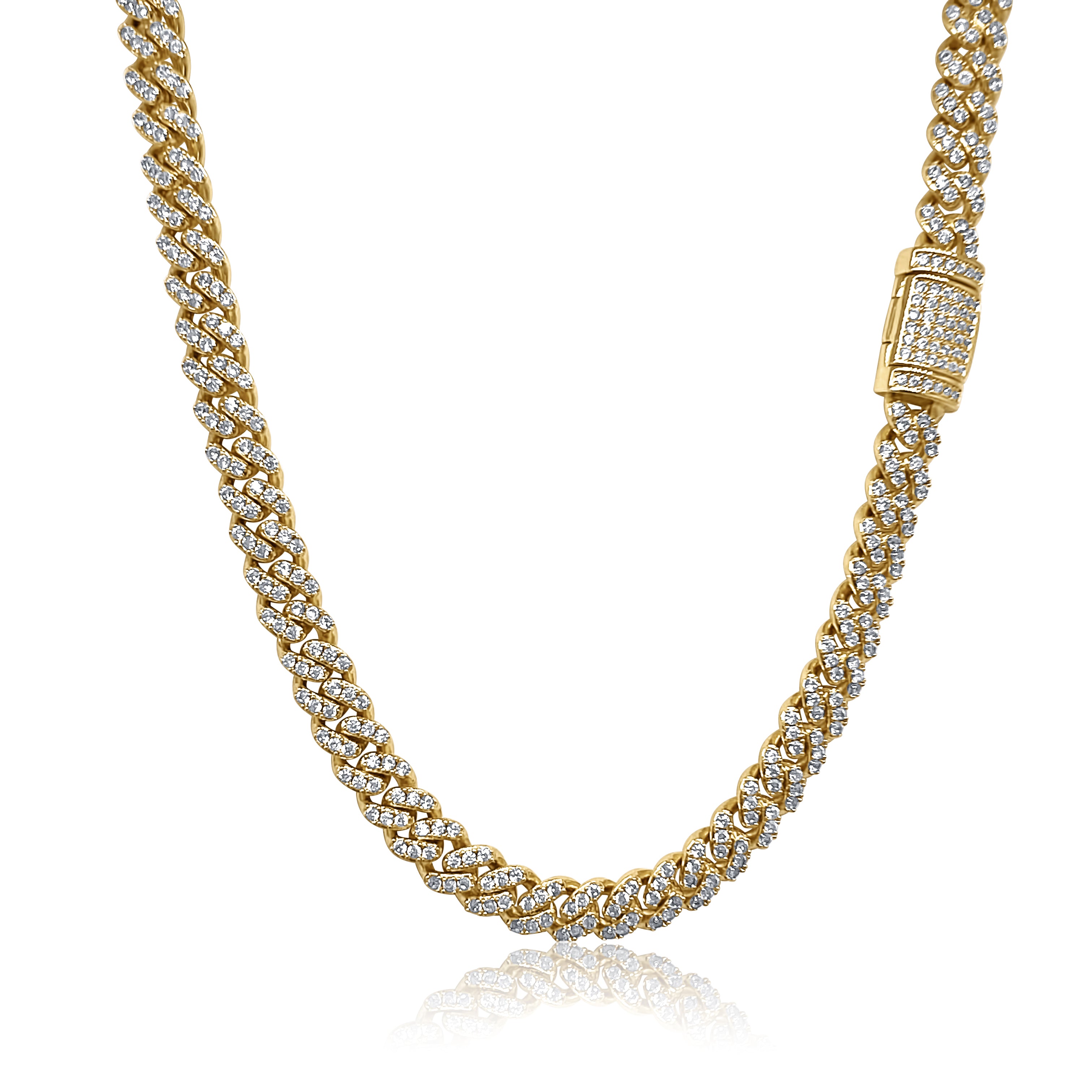 Icy cuban link on sale chain