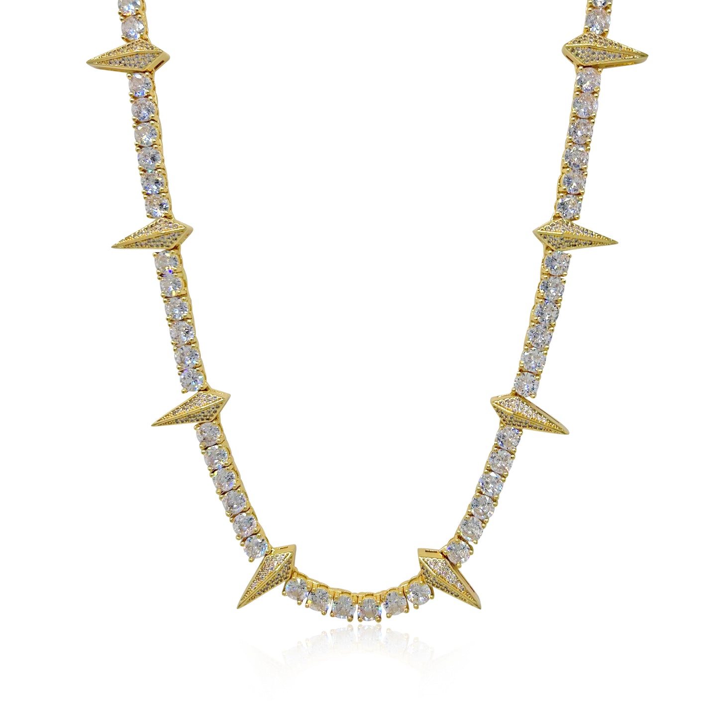 5mm Spiked Tennis Chain