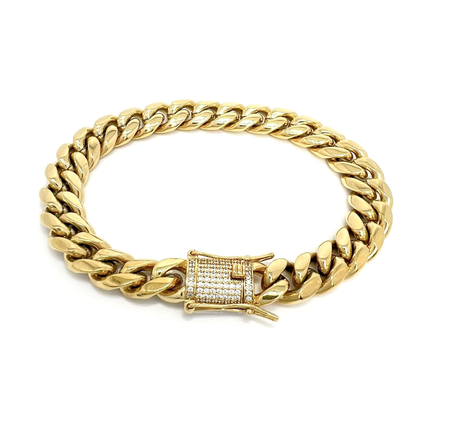 Cuban Bracelet- 10mm (02090)