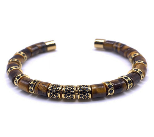 Gentlemen's Cuff- Tiger Eye (02027)