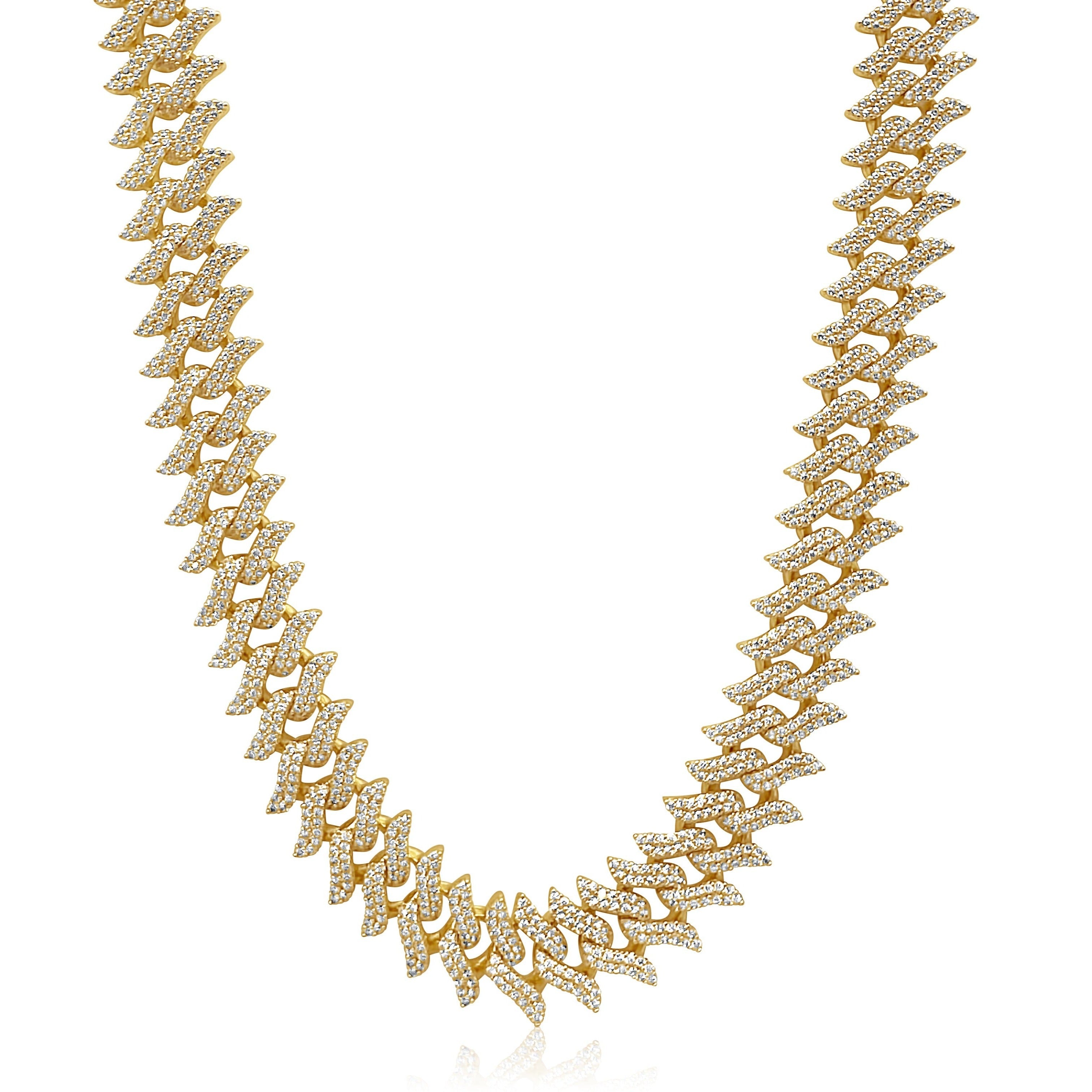 Sharp Pointed Chain (15mm) Spiked Chain (02103) – Gentlemen's Crown