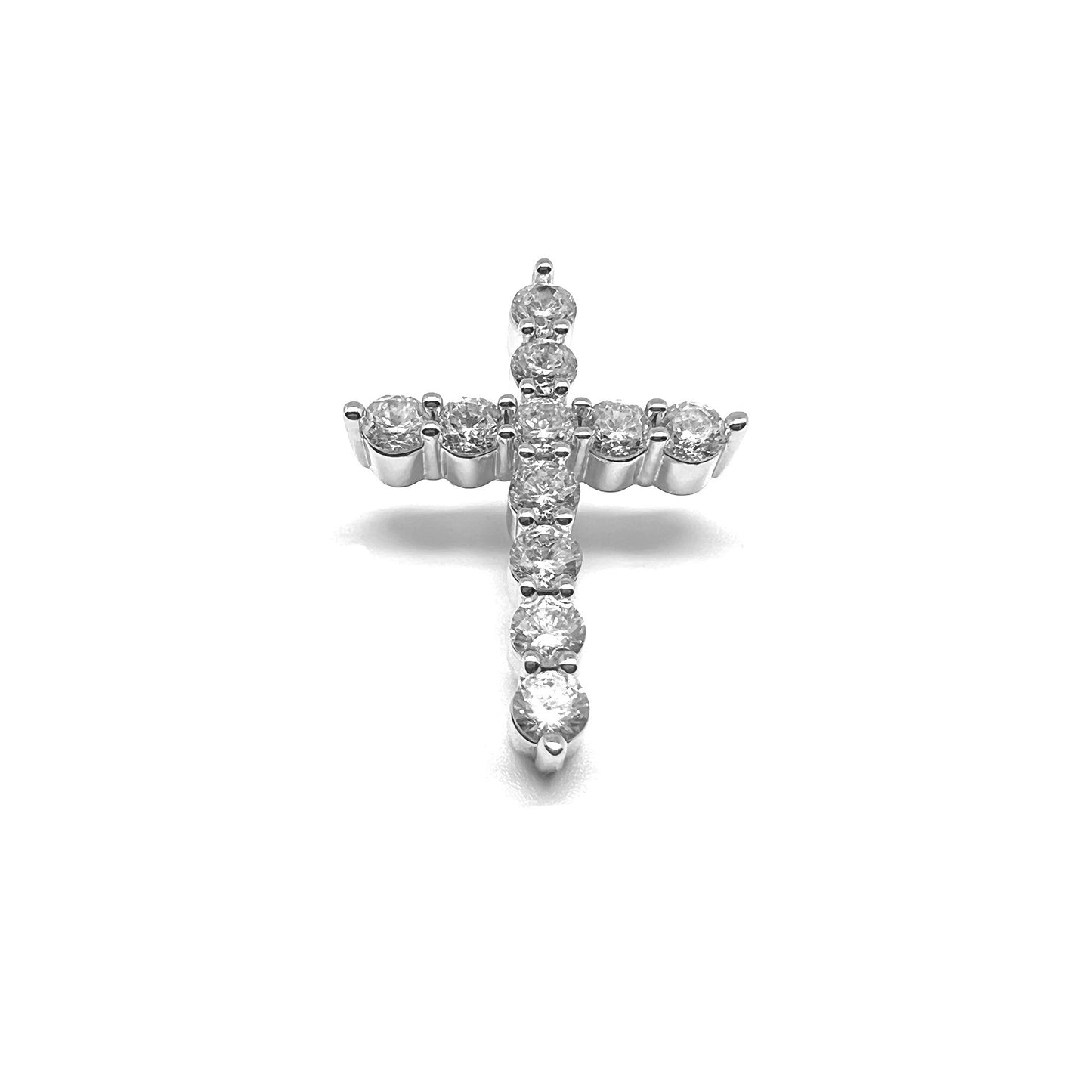 Iced Cross Pendant (02122)